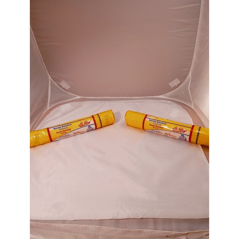2 - 2x Le Roy Premium Venda Elastica Elastic BANDAGE 12" x 5.5 yd (5 m x 30 cm)